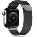 Apple Watch Series 9/8/SE (2022)/7/SE/6/5/4/3/2/1 Tech-Protect Milanese Reim - Svart