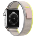 Tech-Protect Apple Watch Ultra/8/SE (2022)/7/SE/6/5/4/3/2/1 Nylon Reim - 49mm/45mm/44mm/42mm - Beige