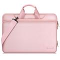 Tech-Protect Laptop-väska med fickor - 13"-14" - Rosa