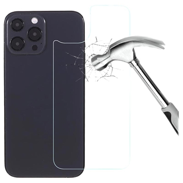 iPhone 14 Pro Max Härdat Glass Baksideskydd - 9H - Klar