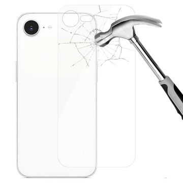 iPhone 16e Härdat Glass Baksideskydd - 9H - Klar