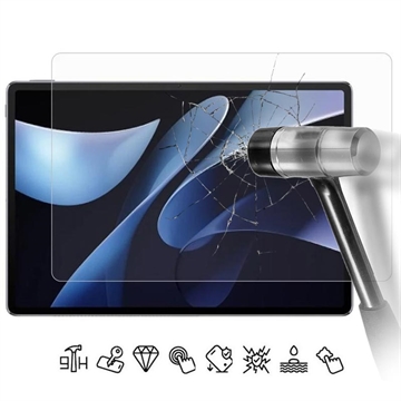 Huawei MatePad Air (2024) Härdat Glas Skärmskydd - Case Friendly - Genomskinlig