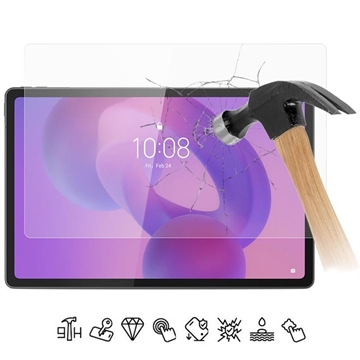 Lenovo Idea Tab Plus Skärmskydd av härdat glas - 9H - Case Friendly - Genomskinlig