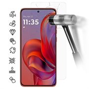 Motorola Edge 60 Neo Skärmskydd av härdat glas - 9H - Case Friendly - Genomskinlig