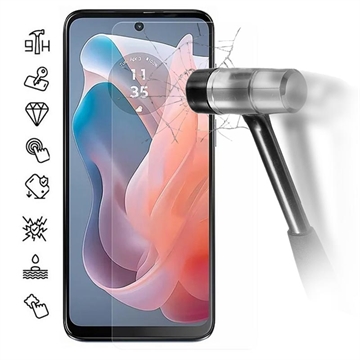 Motorola Moto G Play (2024) Härdat Glas Skärmskydd - 9H, 0.3mm - Case Friendly  - Klar
