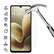 Motorola Moto G06 Power Skärmskydd av härdat glas - 9H - Case Friendly - Genomskinlig