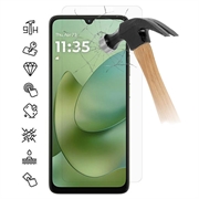 Motorola Moto G06 Skärmskydd av härdat glas - 9H - Case Friendly - Genomskinlig