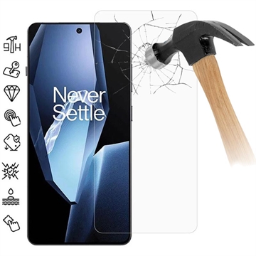 OnePlus Ace 5/5 Pro/13R Härdat Glas Skärmskydd - Case Friendly - Genomskinlig