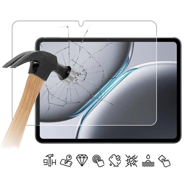 OnePlus Pad 2 Härdat Glas Skärmskydd - Case Friendly - Genomskinlig