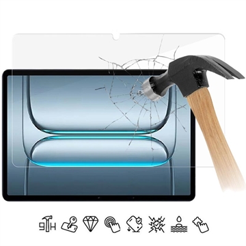 OnePlus Pad Lite Skärmskydd av härdat glas - 9H - Case Friendly - Genomskinlig