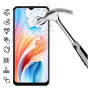 Oppo A2x Härdat Glas Skärmskydd - 9H - Case Friendly - Klar