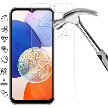 Samsung Galaxy A15 Härdat Glas Skärmskydd - 9H - Case Friendly - Klar