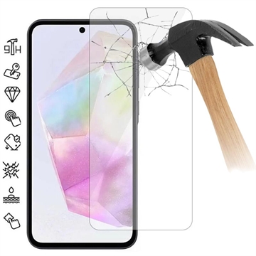 Samsung Galaxy A36/A56 Härdat Glas Skärmskydd - Case Friendly - Genomskinlig