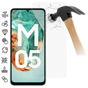 Samsung Galaxy M05 Härdat Glas Skärmskydd - Case Friendly - Genomskinlig