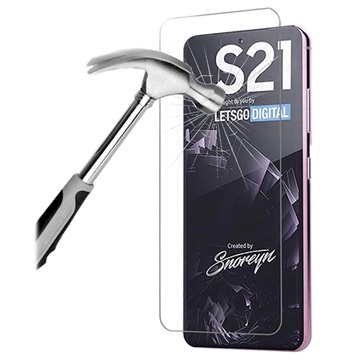 Samsung Galaxy S21 5G Härdat Glas Skärmskydd - 9H, 0.3mm - Genomskinlig