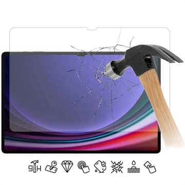Samsung Galaxy Tab S10 Ultra/S11 Ultra Härdat Glas Skärmskydd - Case Friendly - Genomskinlig