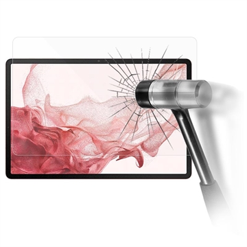 Samsung Galaxy Tab S9 Härdat Glas Skärmskydd - 9H - Case Friendly - Klar