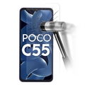 Xiaomi Poco C55 Härdat Glas Skärmskydd - Klar