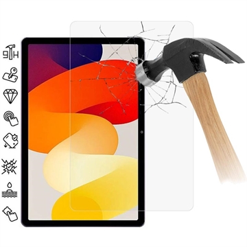 Xiaomi Redmi Pad SE 4G Härdat Glas Skärmskydd - Case Friendly - Genomskinlig