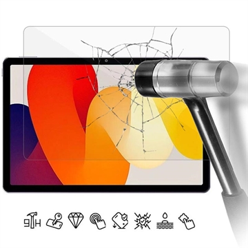 Xiaomi Redmi Pad SE Härdat Glas Skärmskydd - 9H - Case Friendly - Klar