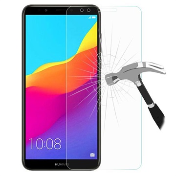 Huawei Honor 7C, Y7 Prime (2018), Y7 Pro (2018) Härdat Glas Skärmskydd