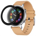 Hat Prince 3D Huawei Watch GT 2 Härdat Glas Skärmskydd - 42mm - Svart