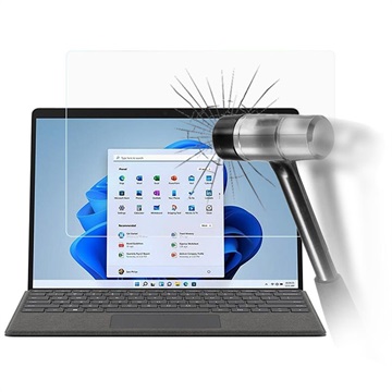 Microsoft Surface Pro 8 Härdat Glas Skärmskydd - 9H, 0.3mm - Klar
