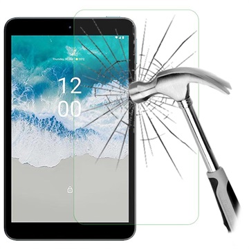 Nokia T10 Härdat Glas Skärmskydd - 9H, 0.3mm - Klar