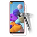 Samsung Galaxy A21s Härdat Glas Skärmskydd - 9H, 0.3mm - Klar