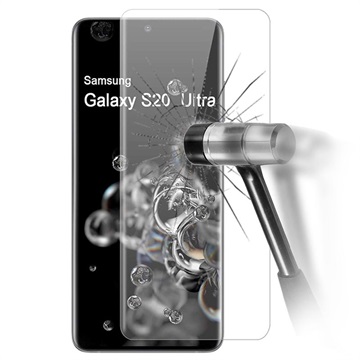 Samsung Galaxy S20 Ultra Härdat Glas Skärmskydd - 9H, 0.3mm - Klar