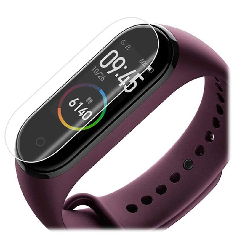 Xiaomi Mi Smart Band 4 Härdat Glas Skärmskydd - 0.3mm - Klar