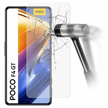 Xiaomi Poco F4 GT Härdat Glas Skärmskydd - 9H, 0.3mm - Klar