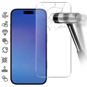 iPhone Air Skärmskydd av härdat glas - 9H - Case Friendly - Genomskinlig