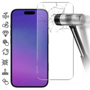 iPhone 17 Skärmskydd av härdat glas - 9H - Case Friendly - Genomskinlig