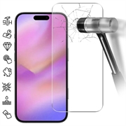 iPhone 17 Pro Max Skärmskydd av härdat glas - 9H - Case Friendly - Genomskinlig