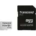 Transcend 300S microSDXC-minneskort med SD-adapter TS512GUSD300S-A - 512 GB