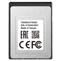 Transcend CFexpress 820 Type B Minneskort TS256GCFE820