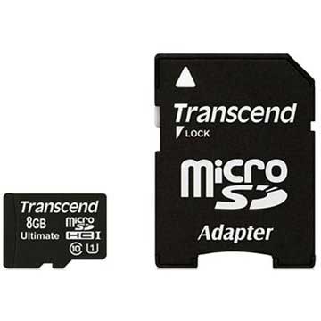 Transcend Ultimate 600x MicroSDHC Minneskort TS8GUSDHC10U1