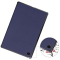 Tri-Fold Series Samsung Galaxy Tab A8 10.5 (2021) Foliofodral - Mörkblå