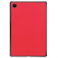 Tri-Fold Series Samsung Galaxy Tab A8 10.5 (2021) Foliofodral - Röd