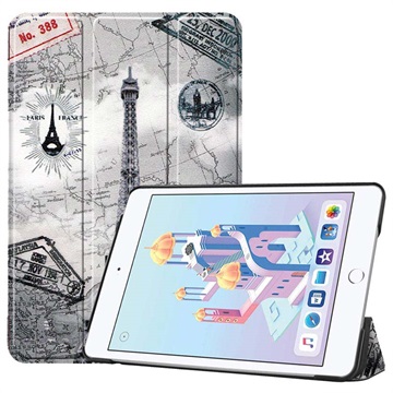 Tri-Fold Series iPad Mini (2019) Smart Foliofodral - Eiffeltornet