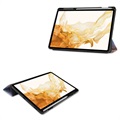 Tri-Fold Series Samsung Galaxy Tab S7+/S8+ Foliofodral - Galax