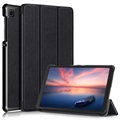 Tri-Fold Series Samsung Galaxy Tab A7 Lite Foliofodral - Svart