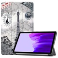 Tri-Fold Series Samsung Galaxy Tab A7 Lite Foliofodral - Eiffeltornet