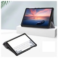 Tri-Fold Series Samsung Galaxy Tab A7 Lite Foliofodral - Grå
