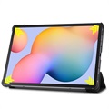 Tri-Fold Series Samsung Galaxy Tab S6 Lite 2020/2022 Foliofodral - Svart