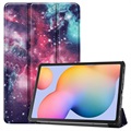 Tri-Fold Series Samsung Galaxy Tab S6 Lite Foliofodral - Galax
