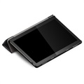 Tri-Fold Series Lenovo Tab M10 Smart Foliofodral - Svart