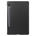 Tri-Fold Series Samsung Galaxy Tab S8 Smart Foliofodral - Svart