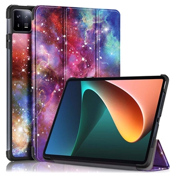 Tri-Fold Series Xiaomi Pad 6/Pad 6 Pro Smart Foliofodral - Galax
